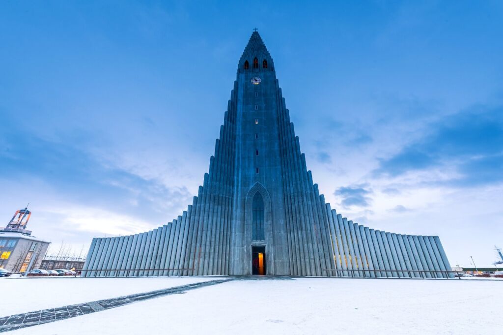 Hallgrimskirkja Church in Reykjavik 