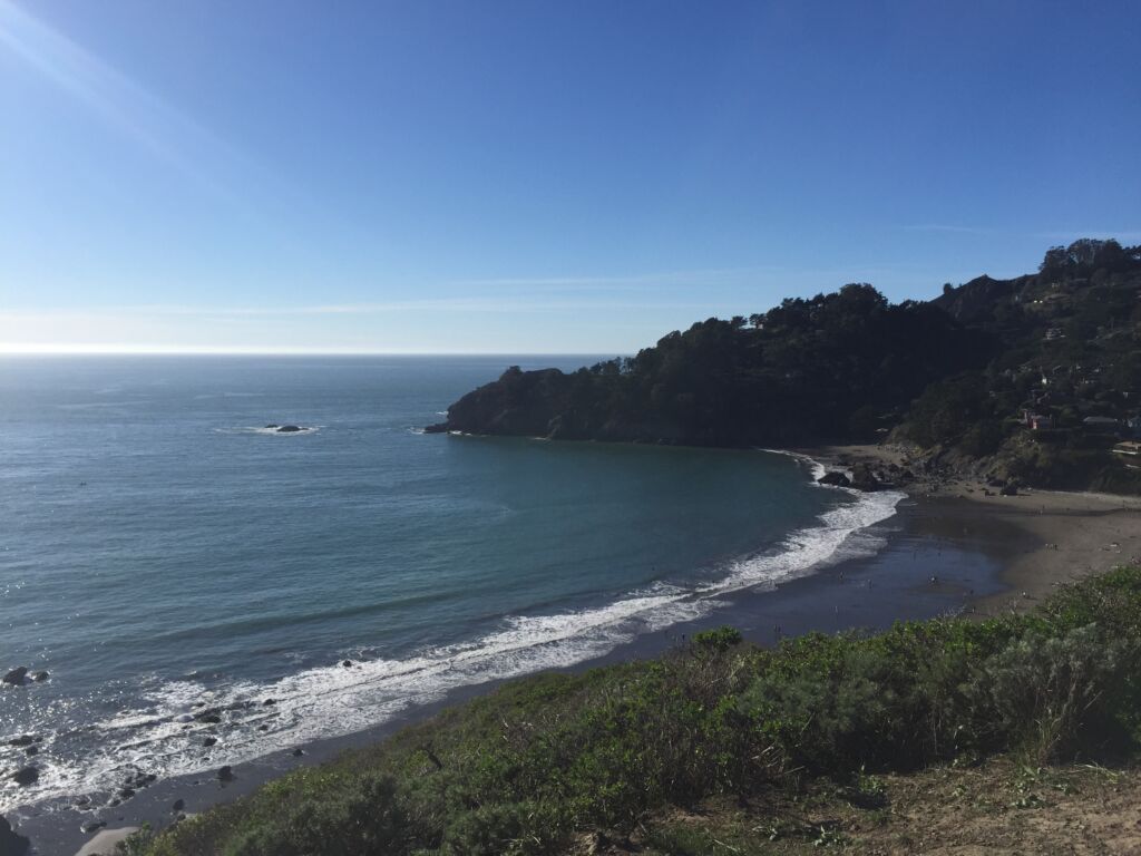 Muir Beach on a Sunny Day