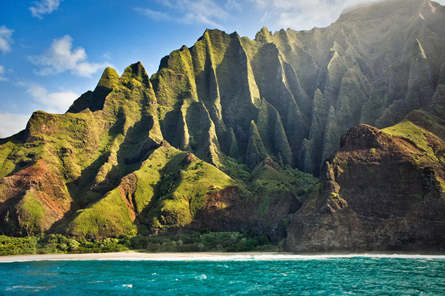 Na Pali Coast in Kauai Hawaii