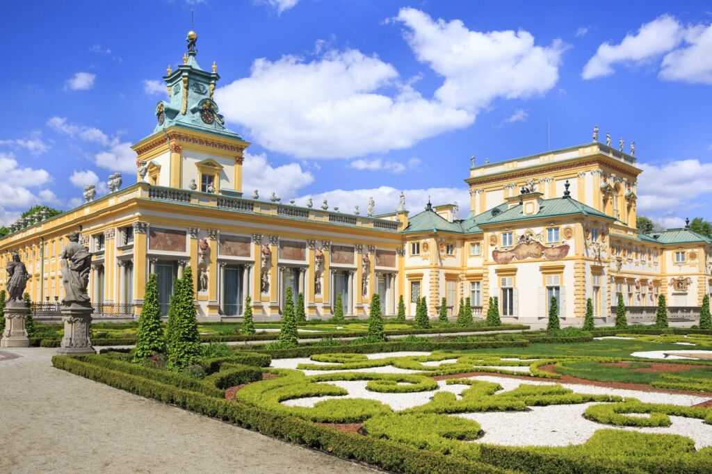 Wilanow Palace Warsaw Poland