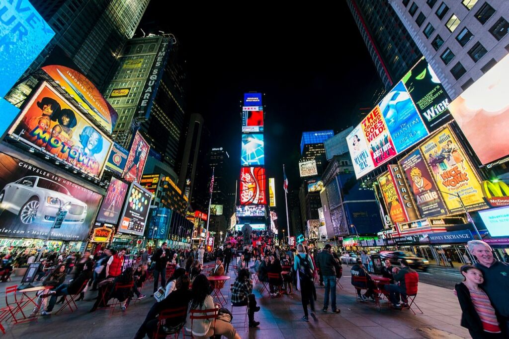 The world famous ball drop happens every New Year’s Eve in Times Square